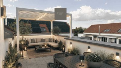 MAISONETTE-WOHNUNG MIT DACHTERRASSE, KAMIN UND OUTDOOR LIVING IN LUDWIGSHAFEN-RHEINGÖNHEIM
