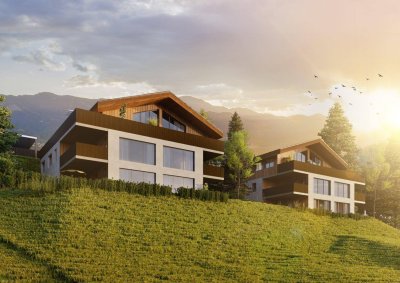 10 exklusive Neubauwohnungen in ruhiger Toplage mit Panoramablick auf den Faaker See