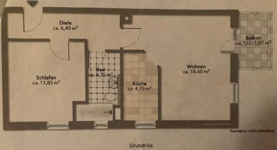 Gemütliche renovierte 2-Zimmer-Whg in 83236 Übersee (nicht Grassau!) mit neuer Küche / Bad