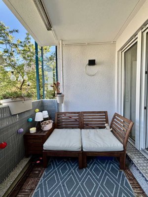 Helle 3-Zimmer Wohnung mit Balkon in Poing direkt am Park