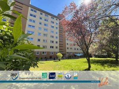 IMMO KUBE! Großzügige 3 Zimmerwohnung mit Loggia, TG-Stellplatz & Aufzug im 6. OG in Nbg.-Mögeldorf