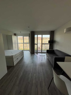 Modernes möbliertes Premiumapartment mit Einbauküche und Balkonin Top Lage