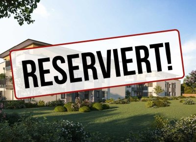 RESERVIERT - Sehr schöne 3 ZKB Neubauwohnung mit Balkon in Rieden-Zellerberg / W2.1.2