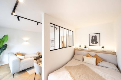 Stylische City-Wohlfühloase in Toplage mit Bergblick – Terrasse / Designerbad, provisionsfrei !