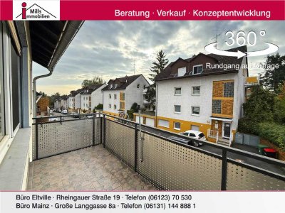 Attraktive 3 ZKB-Wohnung mit Balkon in naturnaher Lage