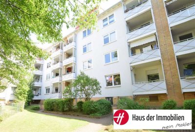 Provisionsfrei -
Modernisierte Erdgeschosswohnung mit Balkon!