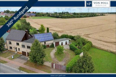 Ländlicher Rückzugsort mit Reitplatz und Perspektive