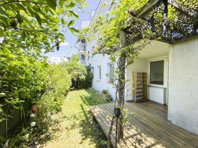 Charmante Terrassenwohnung mit Eigengarten