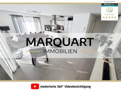Neuwertige „KfW55“ Wohnung mit Penthouse Charakter, Dachterrasse, 2x PKW + EBK