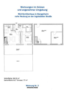 Neubauwohnung Nr. 17 in Stengelheim/Königsmoos