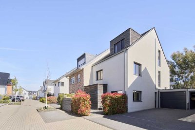 Architekten-Doppelhaushälfte (2016) – Ruhig im Grünen, doch mittendrin