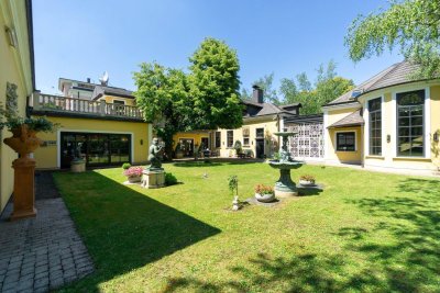 Außergewöhnliches Villen-Anwesen mit parkähnlichem Garten und separatem Gästehaus