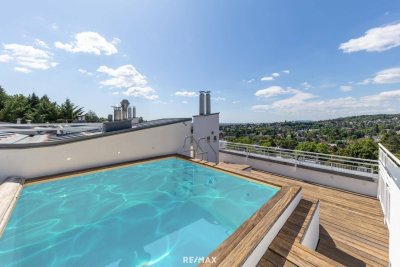 SCHAFBERG | PENTHOUSE | TERRASSEN UND DACHGARTEN | POOL | FERNBLICK