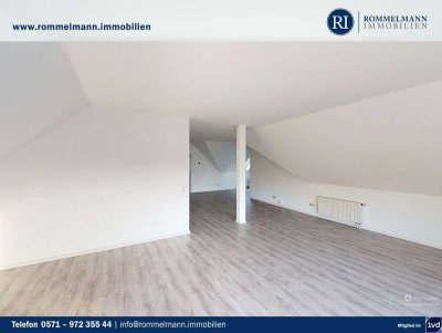 Attraktive Dachgeschosswohnung – sofort bezugsfrei/nähe Krankenhaus | 32545 Bad Oeynhausen