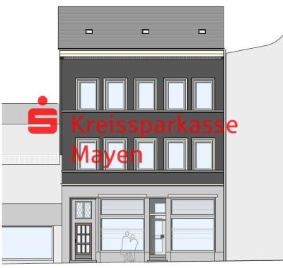 Wohn-, Geschäftshaus Nähe Marktplatz. 1 Wohnung frei. Laden vermietet.