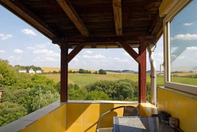 Gemütliches Reihenhaus mit Blick ins Grüne