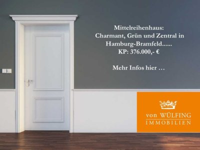 Mittelreihenhaus: Charmant, Grün und Zentral in Hamburg-Bramfeld!