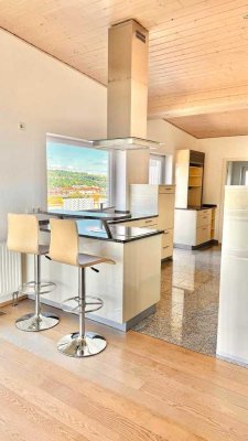 Moderne Penthouse-Wohnung mit atemberaubendem Ausblick in Lörrach