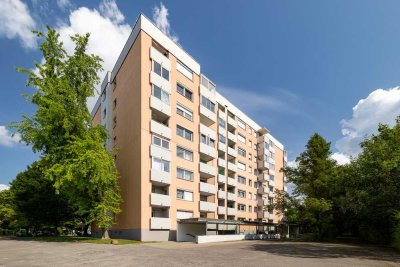 Renovierte 1-ZKB-Wohnung mit Balkon in der beliebten Augsburger Hammerschmiede