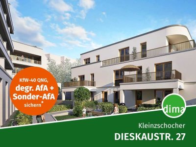 KfW-40-Neubau mit QNG am Volkspark! WE im Hinterhaus mit West-Balkon, Tageslichtbad, HWR u.v.m.