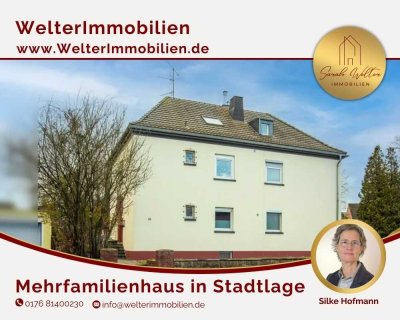 Preisreduzierung: Freistehendes Mehrfamilienhaus auf großem Grund in Stadtlage