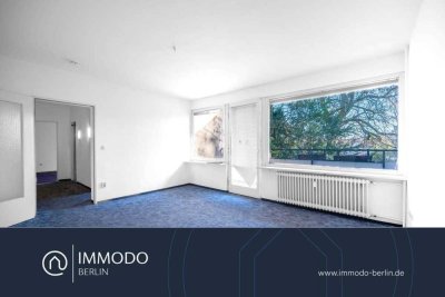 � Wohnglück zum selber gestalten - helle 2 Zimmer Hochparterre Wohnung mit Balkon