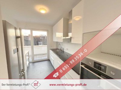 Trier- Ihr Platz zum Ankommen- stilvolle 4-Zimmer-Wohnung mit umlaufendem Balkon, EInbauküche und Ti