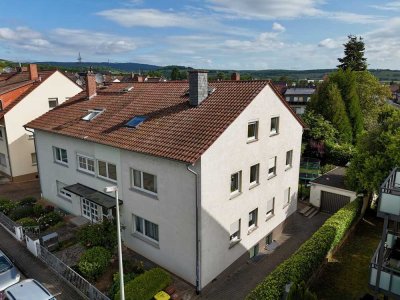 Walluf: Eine Doppelhaushälfte mit 3 Mietwohnungen!