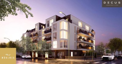 | ZWEI ZIMMER | WESTEN | IM GRÜNEN | BALKON | 3. STOCK | AM MARCHFELDKANAL