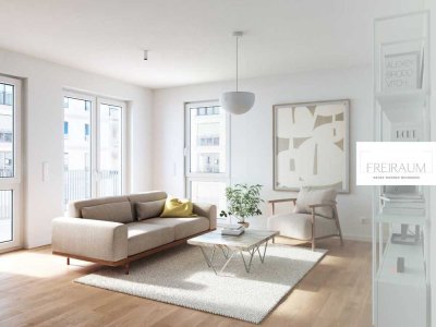 VIEL RAUM FÜR JEDES FAMILIENMITGLIED: Große 4-Zimmer-Wohnung mit BALKON und EBK im Weißenseer Neu...