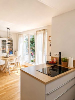 Stilvolle 3-Zimmer-ETW mit großem Südbalkon, Designküche, Aufzug & 2 Stellplätzen in Mainz-Münchfeld