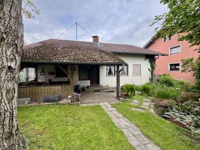 Bestandsobjekt mit Entwicklungsmöglichkeiten – teilbares Grundstück für Neubau oder Erweiterung