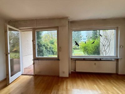 Preissenkung Zehlendorf. Erdgeschosswohnung mit Terrasse, Garten,Stellplatz und Keller