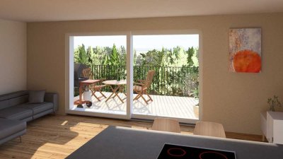 Attraktives Apartment mit Südwest-Terrasse – mediterranes Wohnen in Toplage