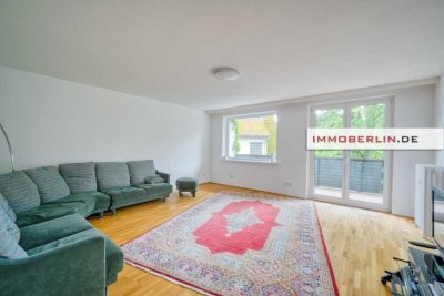 IMMOBERLIN.DE - Behagliche Wohnung mit Südwestloggia & Garage bei der Havel