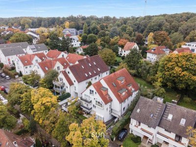MEGA IDYLLE IN BUCHRAIN - Penthouseartige 4-Zimmer-DG mit wunderschönenm Blick ins Grüne!
