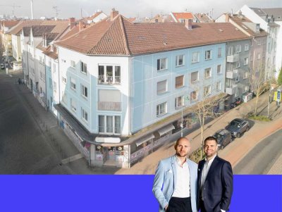 Solides Mehrfamilienhaus mit Entwicklungspotenzial in A - Lage von Darmstadt – nahe Riegerplatz