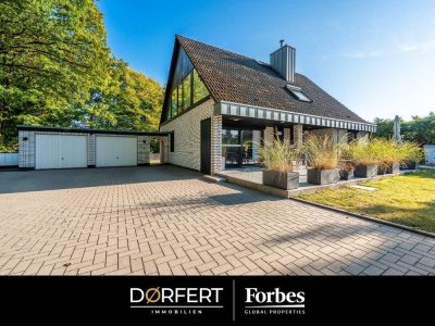 Exklusive Ruheoase mit großem Garten & Doppelgarage in Kaltenkirchen