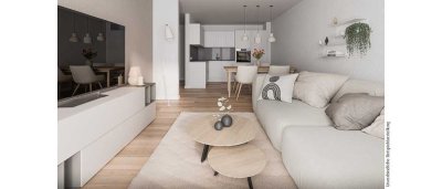 Clever geschnittene 2-Zimmer-Wohnung