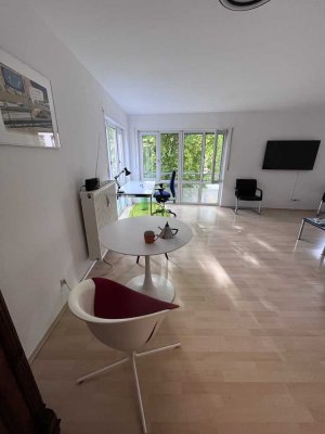 Lichtdurchflutetes ruhiges, zentral gelegenes neu renoviertes  Einzimmerappartement