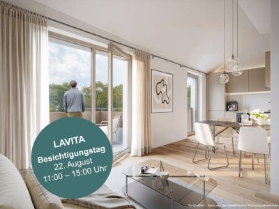 LAVITA - Moderne Maisonette-Wohnung unweit der Wiener Stadtgrenze mit Balkon und idealer Verkehrsanbindung - jetzt Baustartaktion nutzen
