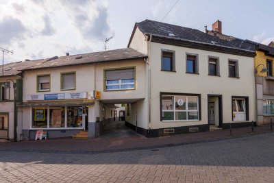 2 Wohn- und Geschäftshäuser für Ihre Nutzungsideen im Ortskern von Plaidt