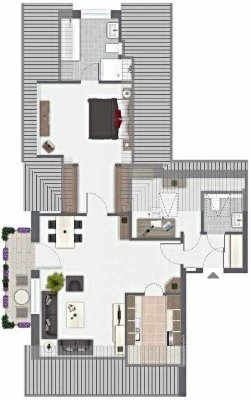 3-Zimmer Wohnung in Dortmund-Schüren mit 63 m² Wohnfläche