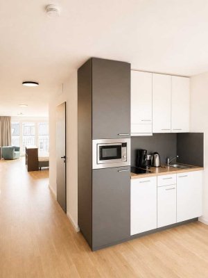 Großzügig möbliertes 2-Zimmer-Apartment in Potsdam - Einheit im 3. Obergeschoss