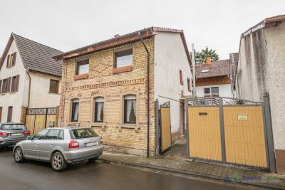 Historischer Charme trifft Gestaltungspotential - Haus mit vier Zimmern in Jugenheim (Rheinhessen)