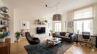 � 2 Zimmer Altbauwohnung in Neuhausen (Kapitalanlage mit Miete+Wohnrecht)