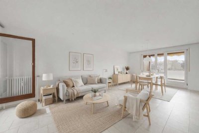 Gepflegte 2-Zimmer-Wohnung mit zwei Balkonen & 2 TG-Boxen