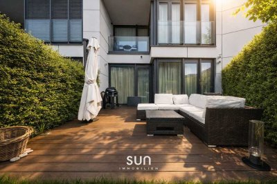 PRAEDIUM – LUXUS & DESIGN auf der Europa-Allee und auf zwei Ebenen mit eigener Grün-Oase