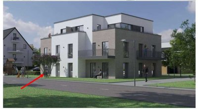 Neubau-Erstbezug: Barrierefreie 3-Zimmer-Wohnung mit Garten & neuer Küche in Mecklenbeck