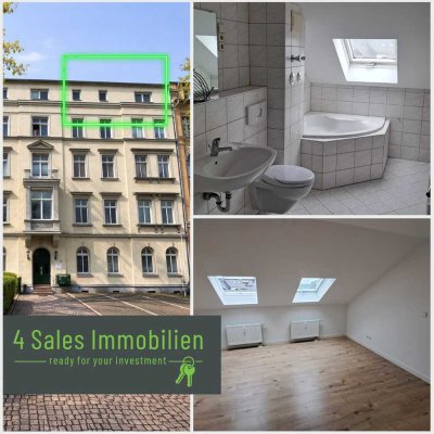 bezugsfertige 3-Raumwohnung in der Innenstadt, 5. Etage mit Aufzug
